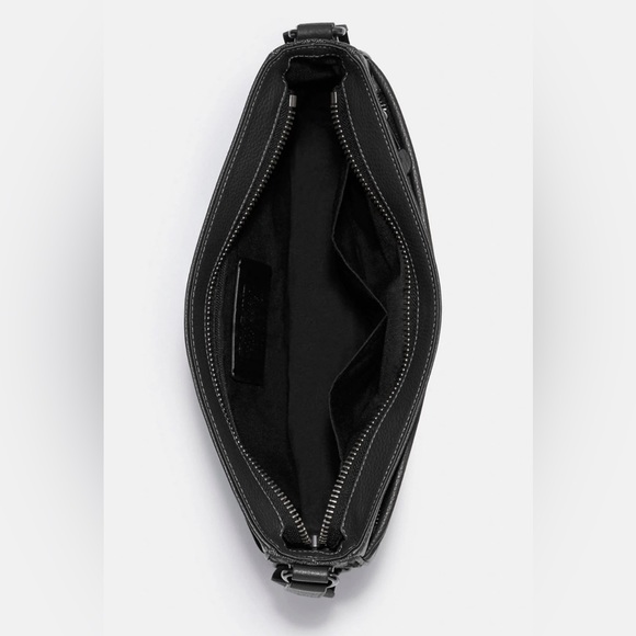 Coach Unisex Messenger Bag In Signature Jacquard With Stripe - Picture 14 of 15